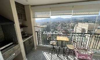 Imagem 2: Apartamento com 4 dormitórios para alugar, 107 m² por R$ 9.050,00/mês - Alphaville - Barue