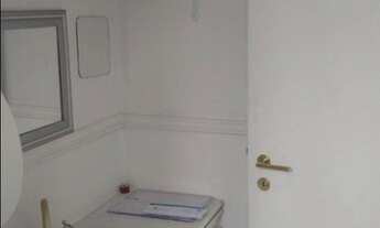 Imagem 2: Linda sala comercial no Cambui com 58m² com divisória formando duas salas, copa, banheiro