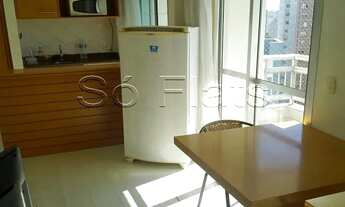 Imagem 5: Flat no Quality Bela Cintra disponível para locação contendo 45m², 2 dormitório e 1 vaga