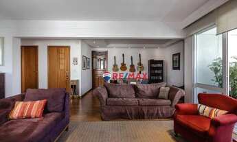 Imagem 4: Apto para locação em Pinheiros com 175m², 3 suites, varanda gourmet, lareira e 4 vagas de