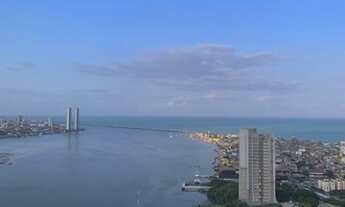 Imagem 2: Vendo flat Beach class bem de frente ao Rio Mar