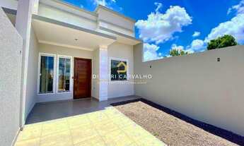 Imagem: Casa nova com 3 dormitórios e churrasqueira