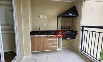 Imagem 2: Apartamento com 2 dormitórios para alugar, 68 m² por R$ 3.200,00/mês - Jardim Flor da Mont