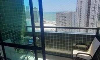 Imagem 4: EC- apartamento 90 metros, mobiliado, 03 quartos + dependência, 02 vagas, vista mar