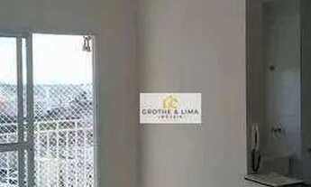 Imagem 2: Apartamento com 2 dormitórios à venda, 53 m² por R$ 240.000 - Parque Santo Antônio - Jacar