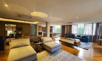 Imagem 1: Casa Mobiliada com 5 suítes para alugar, 850 m² por R$ 55.000/mês - Tamboré 02 -SP