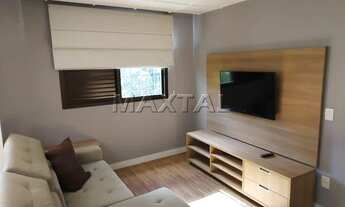 Imagem 4: Apartamento para locação mobiliado na Av. Braz Leme,120m² com 2 dormitórios, sendo 1 suíte