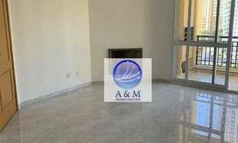 Imagem 4: Apartamento com 3 dormitórios para alugar, 134 m² por R$ 5.952/mês - Jardim Anália Franco