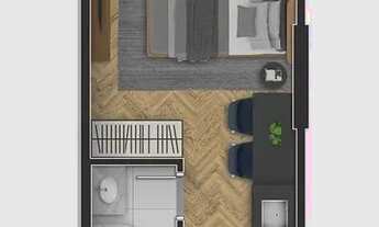 Imagem 5: APARTAMENTO com 1 dormitório à venda por R$ 260.000,00 no bairro Centro - CURITIBA / PR