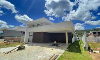 Imagem 2: Casa linear de 265m² em final de obra à venda no Alphaville Lagoa dos Ingleses