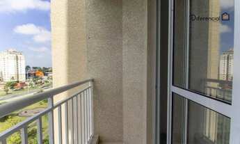 Imagem 3: Apartamento com 1 dormitório para alugar, 55 m² por R$ 2.985,00/mês - Fanny - Curitiba/PR