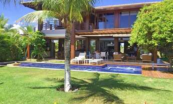 Imagem 2: Casa em condomínio fechado mobiliada e decorada de 5 suítes na Praia do Forte Litoral Nort