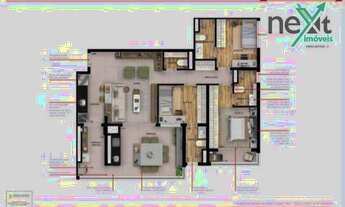 Imagem 5: Lançamento D/ Home Tatuapé com 112 m² - Terraço Gourmet - 3 Suítes - 2 Vagas- Lazer compl