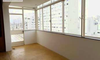 Imagem 7: Cobertura em Higienópolis, com terraço e com vista panorâmica para o Centro de São Paulo