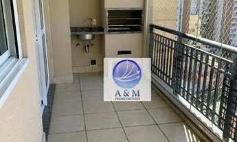 Imagem 2: Apartamento com 3 dormitórios para alugar, 134 m² por R$ 5.952/mês - Jardim Anália Franco