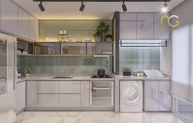 Imagem 3: Apartamento à venda, 58 m² por R$ 328.048,00 - Mirim - Praia Grande/SP