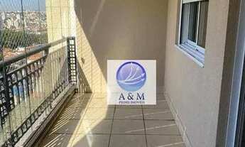 Imagem 3: Apartamento com 3 dormitórios para alugar, 134 m² por R$ 5.952/mês - Jardim Anália Franco