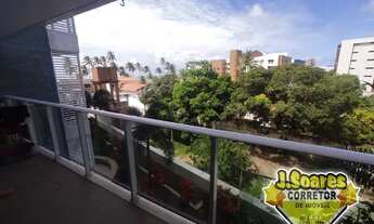 Imagem 2: Cabo Branco, Mobiliado, beira mar, 2 quartos, suíte, 1 vaga, 74m², R$ , Aluga, João Pessoa