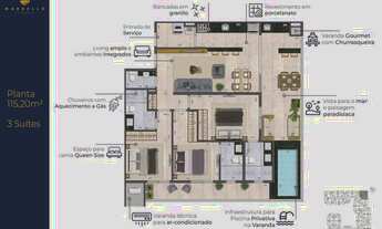Imagem 5: Oportunidade Apartamentos 2 a 3 dorms suites 70m² a 115m² 2 vagas lazer completo e perto d