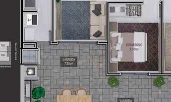 Imagem 3: Belo apartamento em Jurerê a preço de custo. Com infraestrutura completa de lazer