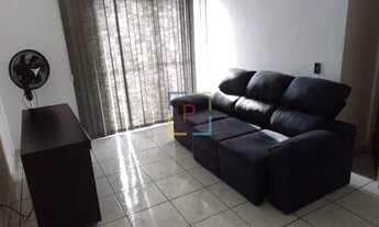 Imagem 2: Apartamento mobiliado 72m², 2 quartos, sacada, 2 vagas. Lazer completo com quadra de tênis