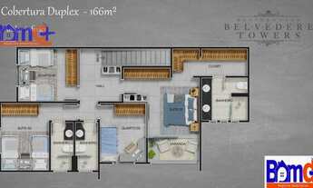 Imagem 2: Apartamento 3 dorms para Venda - Tibery, Uberlândia - 82m², 2 vagas