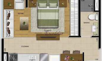 Imagem 6: Apartamento com 1 dormitório à venda, 31 m² por R$ 289.000,00 - Parada Inglesa - São Paulo
