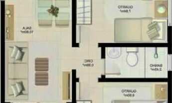 Imagem 7: Apartamento para venda, de frente sol da manhã com 45 metros quadrados com 2 quartos em At