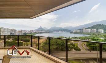 Imagem 3: Vista Incrível da Lagoa 160 m2 3 quartos suíte c 2 vagas - Rio de Janeiro - RJ