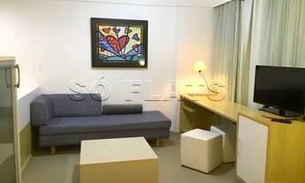 Imagem: Flat Comfort Suítes Alphaville disponível