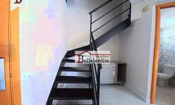 Imagem 4: Apartamento Duplex com 1 dormitório para alugar, 90 m² - Jardim - Santo André/SP