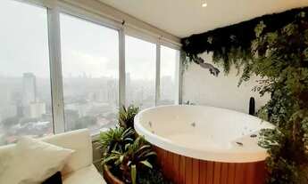 Imagem 1: APARTAMENTO ALTO PADRÃO EM PINHEIROS Á VENDA - MOBILIADO - 03 DMS - 2 SUITES - 3 VAGAS - 1