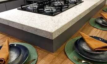 Imagem 5: Casa nova de 90 metros úteis 3 suítes e cozinha Planejada