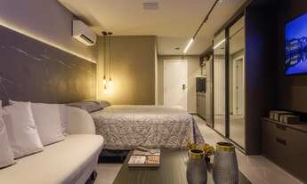 Imagem 3: Flat para Venda em João Pessoa, Cabo Branco, 1 dormitório, 1 suíte, 1 banheiro, 1 vaga