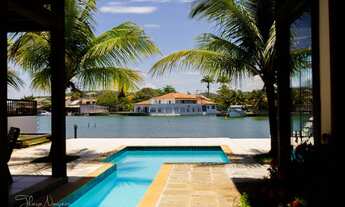 Imagem 3: Casa de condomínio, 3 suítes, piscina em canal navegável