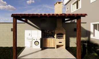 Imagem 5: Vendo Casa Geminada/3 Quartos/3 Banheiros /3 Vagas/Área Gourmet c/Churrasqueira