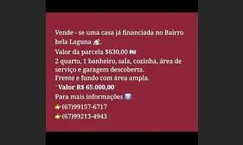 Imagem 2: Vende - se casa no Bairro bela Laguna e Jardim Aero rancho