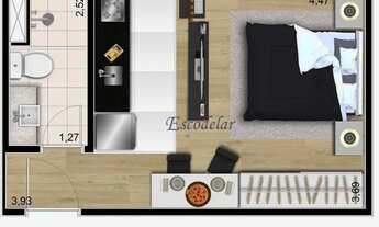 Imagem 6: Apartamento com 1 dormitório à venda, 26 m² por R$ 247.000,00 - Parada Inglesa - São Paulo