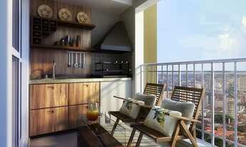 Imagem 2: Apartamento- 60 m²- 1 Suíte- 2 Vagas-Bairro Barcelona - São Caetano do Sul