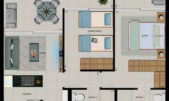 Imagem 7: Apartamento com 3 dormitórios à venda, 145 m² por R$ 2.600.000,00 - Praia Grande - Ubatuba