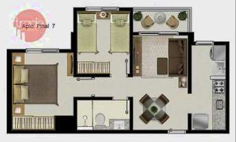 Imagem 5: Apartamento residencial à venda, Ipiranga, Ribeirão Preto