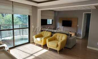 Imagem 5: Apartamento para locação mobiliado na Av. Braz Leme,120m² com 2 dormitórios, sendo 1 suíte