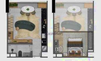 Imagem 7: Loft à venda, 27 m² por R$ 641.041,00 - Perdizes - São Paulo/SP