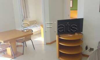 Imagem 2: Flat no Quality Bela Cintra disponível para locação contendo 45m², 2 dormitório e 1 vaga