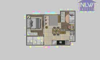 Imagem: Apartamento com 2 dormitórios à venda