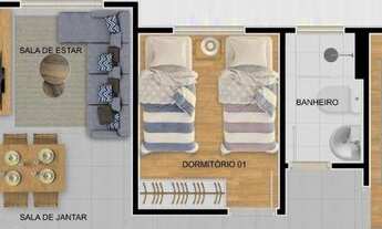 Imagem: Apartamento à venda, 43 m² por R$ 181.599,00