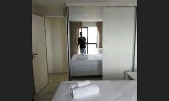 Imagem 3: Paradise Flat: 2 quartos COMPLETAMENTE mobiliado com vista mar em Ponta negra com LIMPEZA