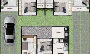 Imagem 5: Casa com 3 dormitórios à venda, 65 m² por R$ 275.000,00 - Itajuba - Barra Velha/SC