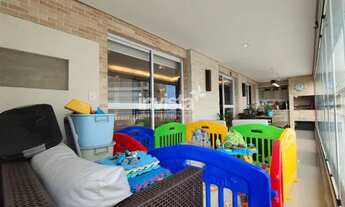 Imagem 4: 4 DORMS, 3 SUÍTES, 2 VAGAS, VARANDA GOURMET C/ CHURRASQUEIRA PARA LOCAÇÃO NO GONZAGA