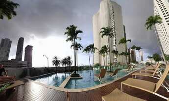 Imagem 4: Apartamento Mobiliado no Mandarim - 55m2, sala com sacada - AP0446WG